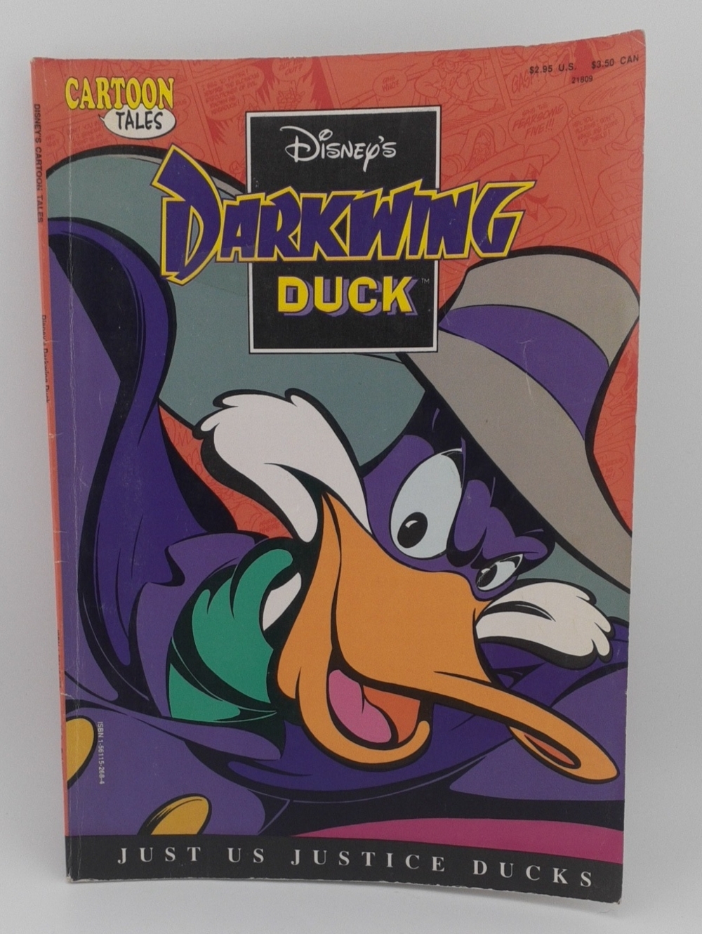 Vintage 1992 Disney's Darkwing Duck Cartoon Tales Comic Book